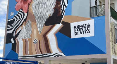 Murale Renata Fonte di Vita - dicembre 2023 - Progetto Oe.C...